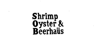 SHRIMP OYSTER & BEERHAUS logo