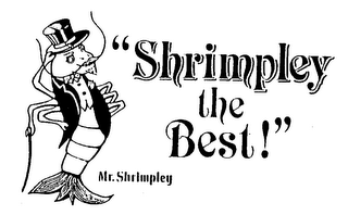 "SHRIMPLEY THE BEST!" logo