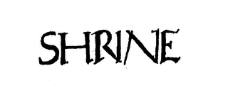 SHRINE logo