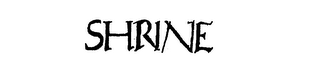 SHRINE logo