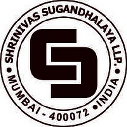 SHRINIVAS SUGANDHALAYA LLP. ·  MUMBAI - 400072 · INDIA · logo