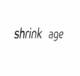 SHRINK AGE logo