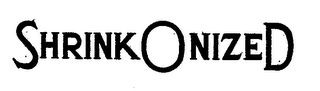 SHRINK O NIZED logo