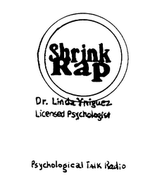 SHRINK RAP logo