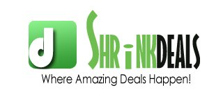 SHRINKDEALS WHERE AMAZING DEALS HAPPEN! D logo