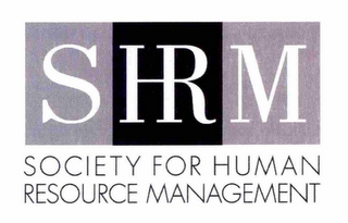 SHRM SOCIETY FOR HUMAN RESOURCE MANAGEMENT logo
