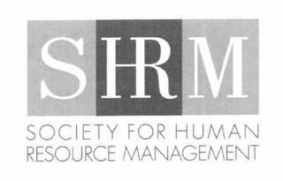 SHRM SOCIETY FOR HUMAN RESOURCE MANAGEMENT logo