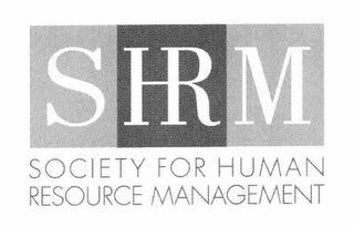 SHRM SOCIETY FOR HUMAN RESOURCE MANAGEMENT logo