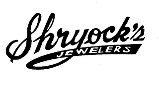 SHRYOCK'S JEWELERS logo