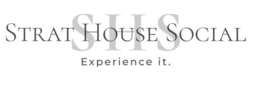 SHS STRAT HOUSE SOCIAL EXPERIENCE IT. logo