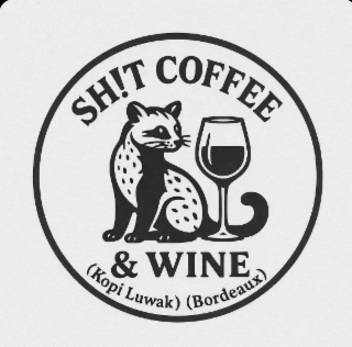 SH!T COFFEE & WINE (KOPI LUWAK) (BORDEAUX) logo