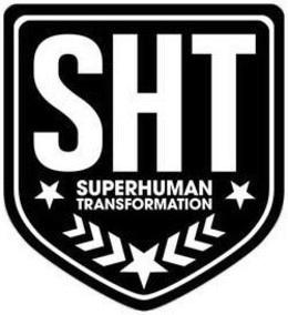 SHT SUPERHUMAN TRANSFORMATION logo