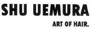 SHU UEMURA ART OF HAIR. logo