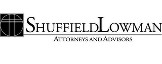 SHUFFIELDLOWMAN ATTORNEYS AND ADVISORS logo