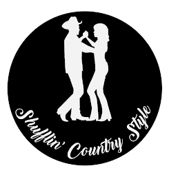 SHUFFLIN' COUNTRY STYLE logo