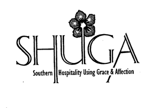 SHUGA SOUTHERN HOSPITALITY USING GRACE & AFFECTION logo