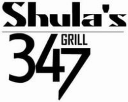 SHULA'S 347 GRILL logo