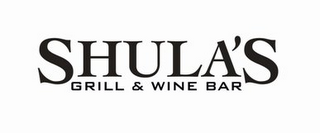 SHULA'S GRILL & WINE BAR logo