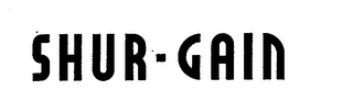 SHUR-GAIN logo