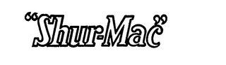 "SHUR-MAC" logo