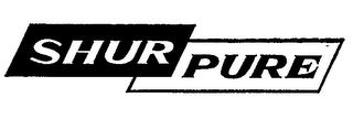 SHUR PURE logo