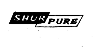 SHUR PURE logo