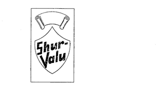 SHUR-VALU logo
