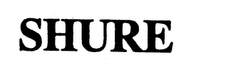 SHURE logo