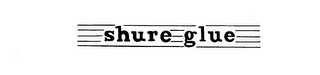 SHURE GLUE logo