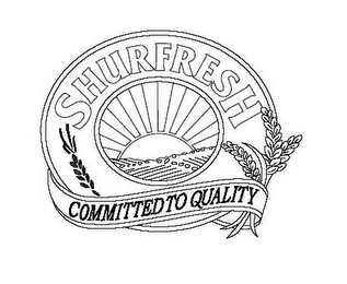 SHURFRESH COMMITTED TO QUALITY logo