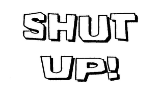 SHUT UP! logo
