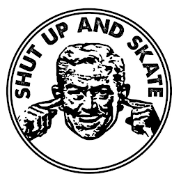 SHUT UP AND SKATE logo
