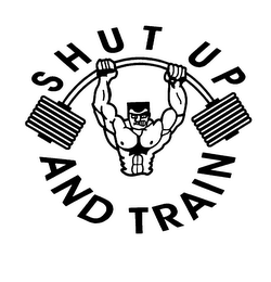 SHUT UP AND TRAIN logo