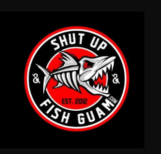 SHUT UP FISH GUAM.COM EST. 2012 logo