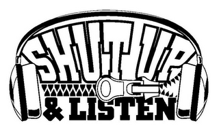SHUT UP & LISTEN logo