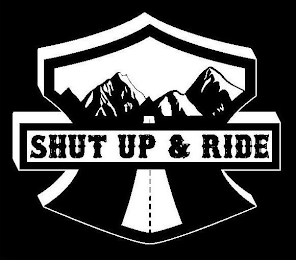 SHUT UP & RIDE logo