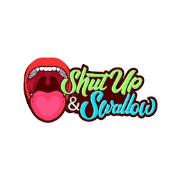 SHUT UP & SWALLOW logo