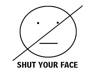 SHUT YOUR FACE logo