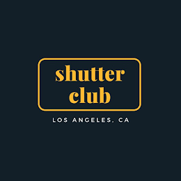 SHUTTER CLUB LOS ANGELES, CA logo