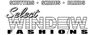 SHUTTERS SHADES BLINDS SELECT WINDOW FASHIONS logo