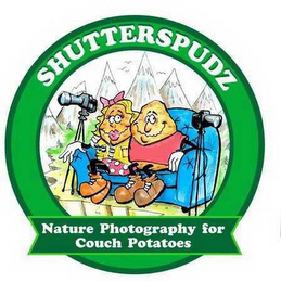 SHUTTERSPUDZ NATURE PHOTOGRAPHY FOR COUCH POTATOES logo