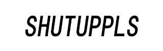 SHUTUPPLS logo