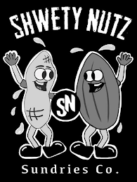 SHWETY NUTZ SUNDRIES CO. SN logo