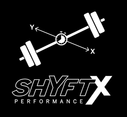 SHYFTX PERFORMANCE X Y logo