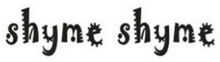 SHYME SHYME logo