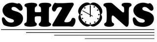 SHZONS logo