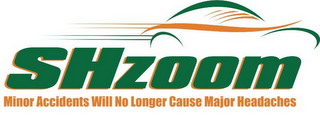 SHZOOM MINOR ACCIDENTS WILL NO LONGER CAUSE MAJOR HEADACHES logo