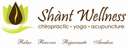SHÀNT WELLNESS CHIROPRACTIC YOGA ACUPUNCTURE RELAX RECOVER REJUVENATE AWAKEN logo