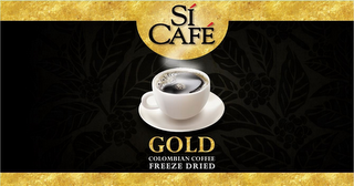 SI CAFE GOLD COLOMBIAN COFFEE FREEZE DRIED logo