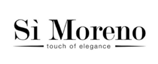 SI MORENO TOUCH OF ELEGANCE logo